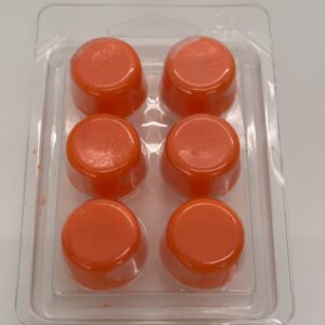ROUND ORANGE WAX MELTS