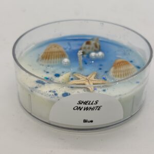 SHELLS BY THE SEA-BLUE