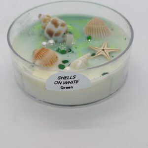 SHELLS BY THE SEA-GREEN