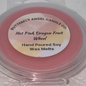 WAX MELTS-WHEEL DRAGON FRUIT HOT PINK