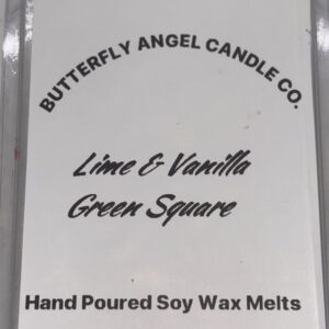 WAX MELTS SQUARE-LIME VANILLA