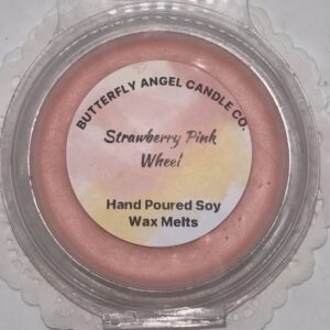 WAX MELTS-WHEEL LT PINK STRAWBERRY