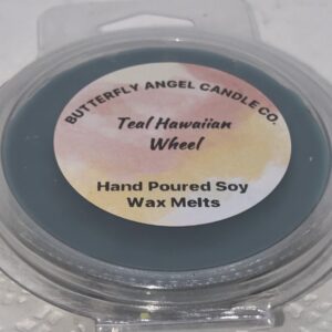 WAX MELTS-WHEEL TEAL HAWAIIAN