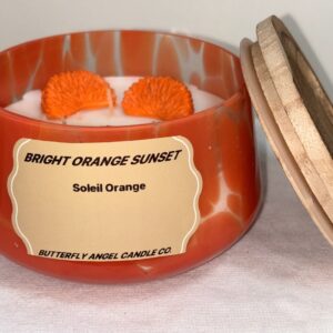 BRIGHT ORANGE SUNSET