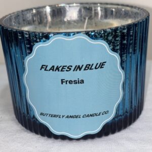 FLAKES ON BLUE